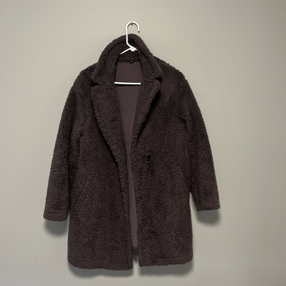 Womens Sherpa Parka Coat.‎